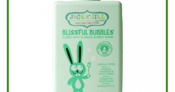 JACK N JILL Bubblebath Blissful Bubbles & Magic Bubble Wand 300 Ml